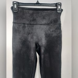 SPANX  Shimmery Black Leggings. Size S/P
